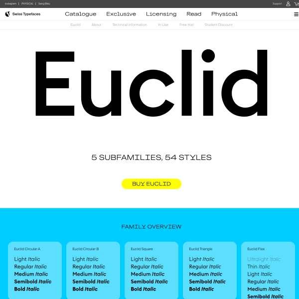 screenshot of Euclid