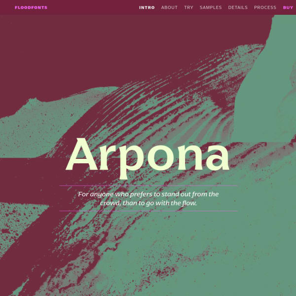 Screenshot of Arpona specimen