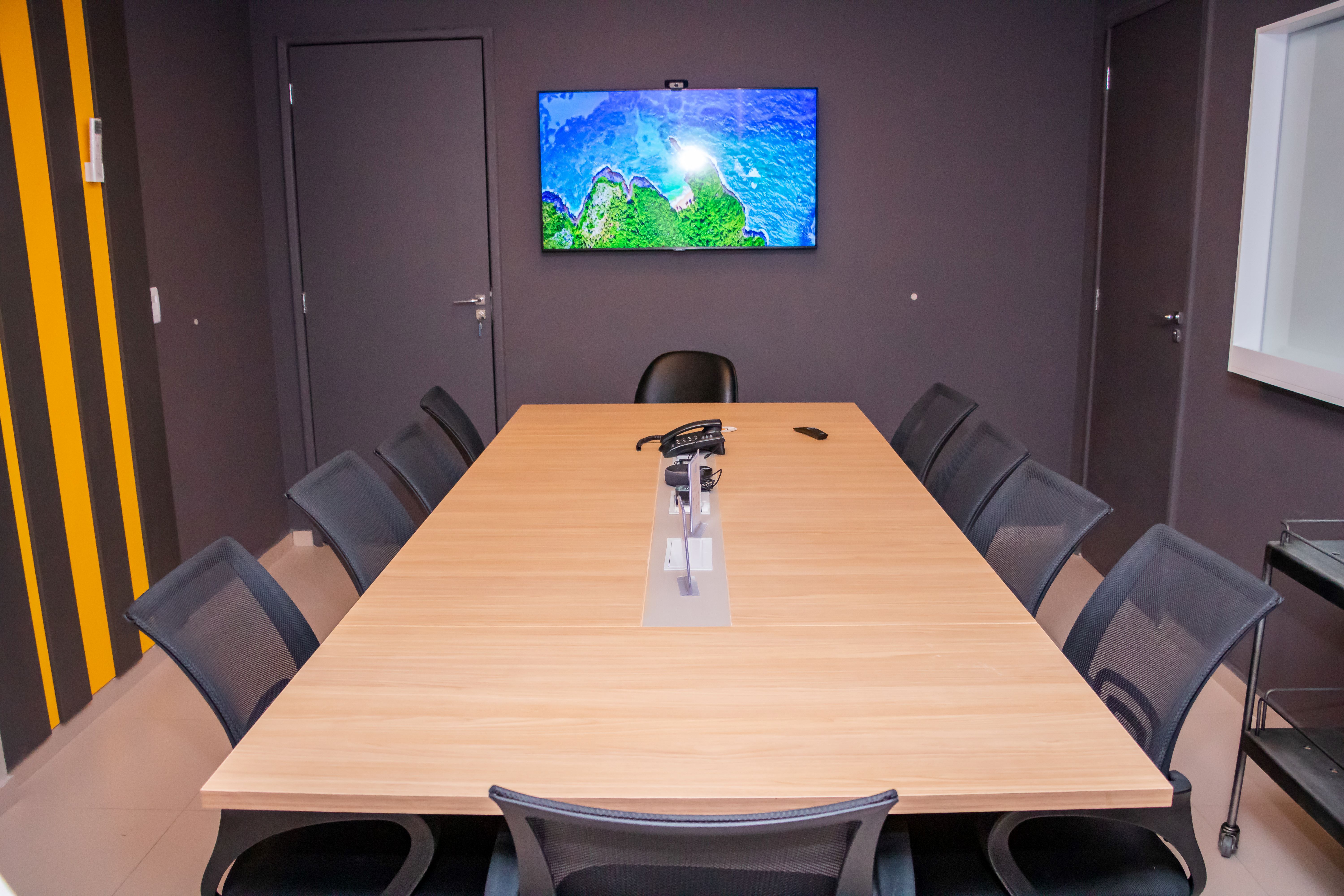 Foto de la sala Oficina privada para 13 puestos · 30 a 40 m² en Ponta Verde, Maceió (4/5)