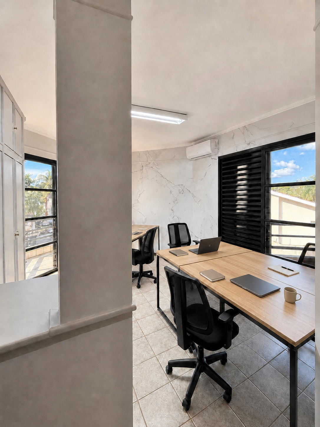 Foto da sala Escritório privativo para 6 posições · 20 a 30 m² em Vivendas do Bosque, Campo Grande (1/3)