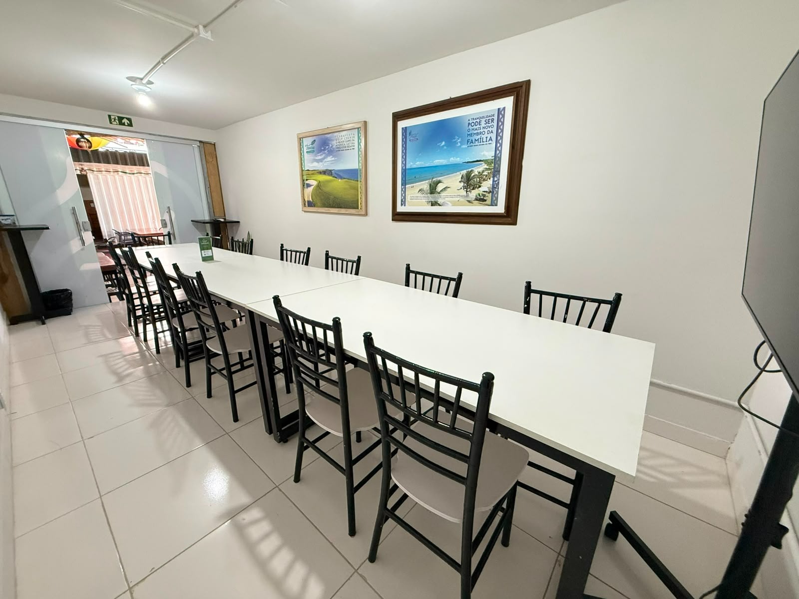 Foto da sala Sala de reunião — Quintal Cambolo (3/5)