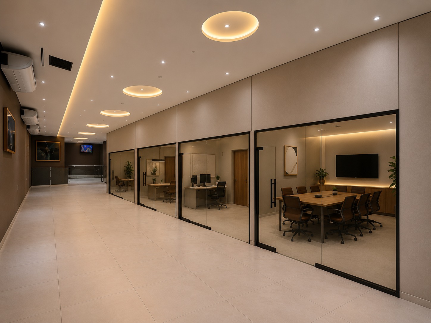 Foto da sala Escritório privativo para 40 posições · 210 a 220 m² em Recreio dos Bandeirantes, Rio de Janeiro (1/3)