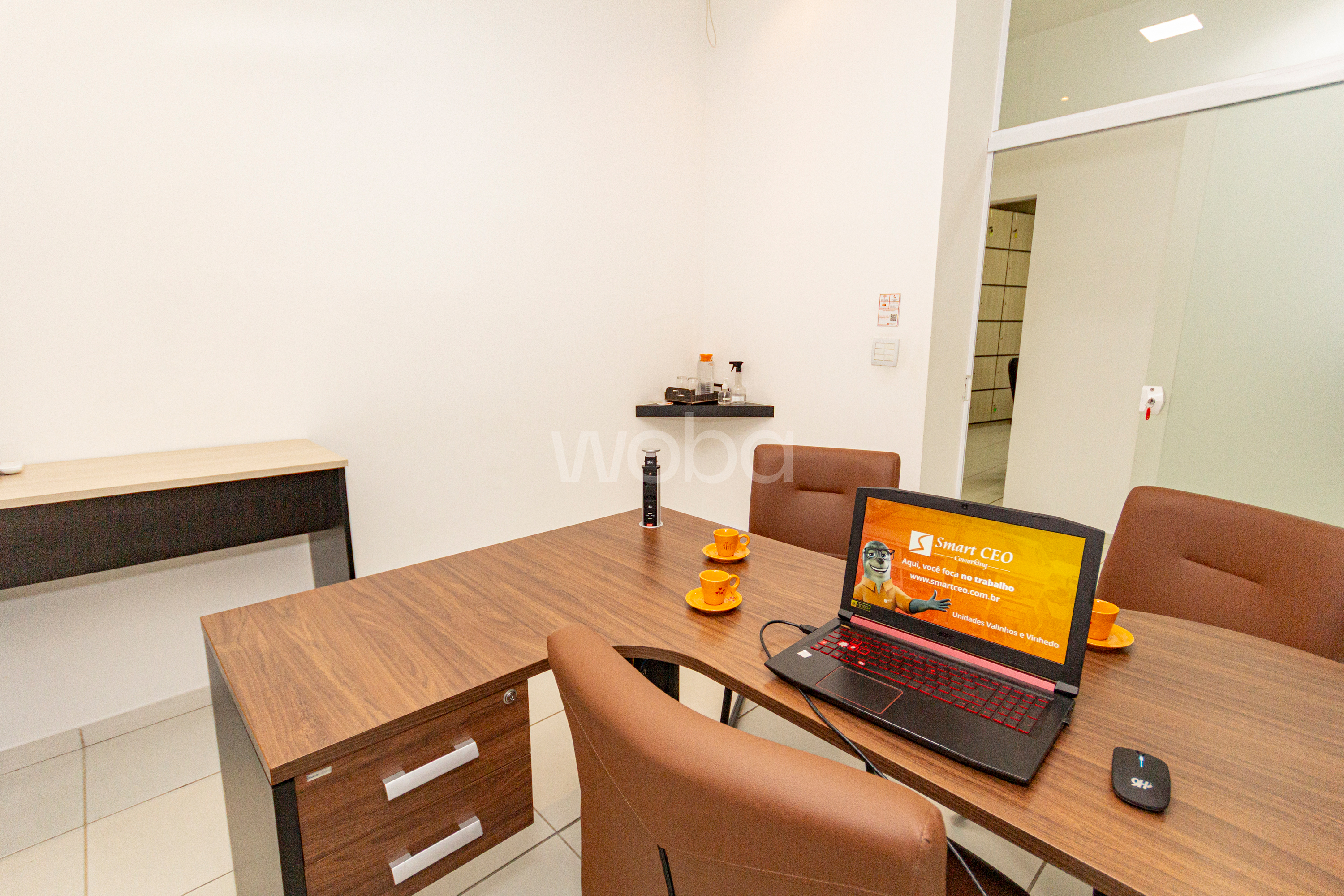 Foto de la sala Sala de reunião Privativa - RI — Smart CEO Coworking Valinhos (3/13)