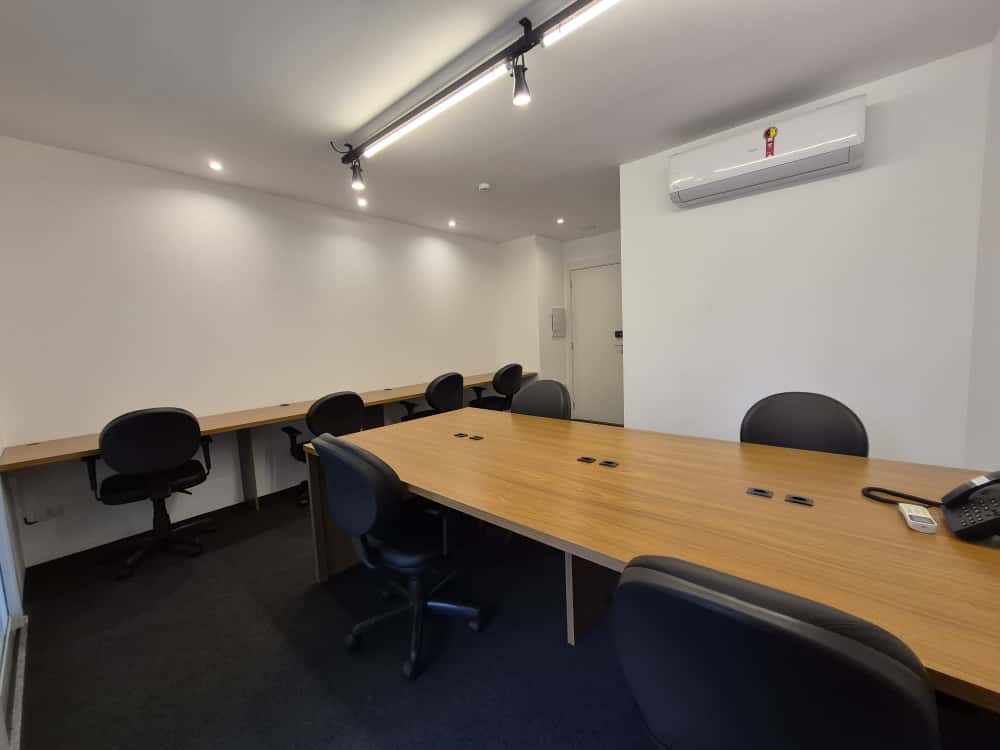 Foto de la sala Oficina privada para 10 puestos · 20 a 30 m² en Pinheiros, São Paulo (2/3)