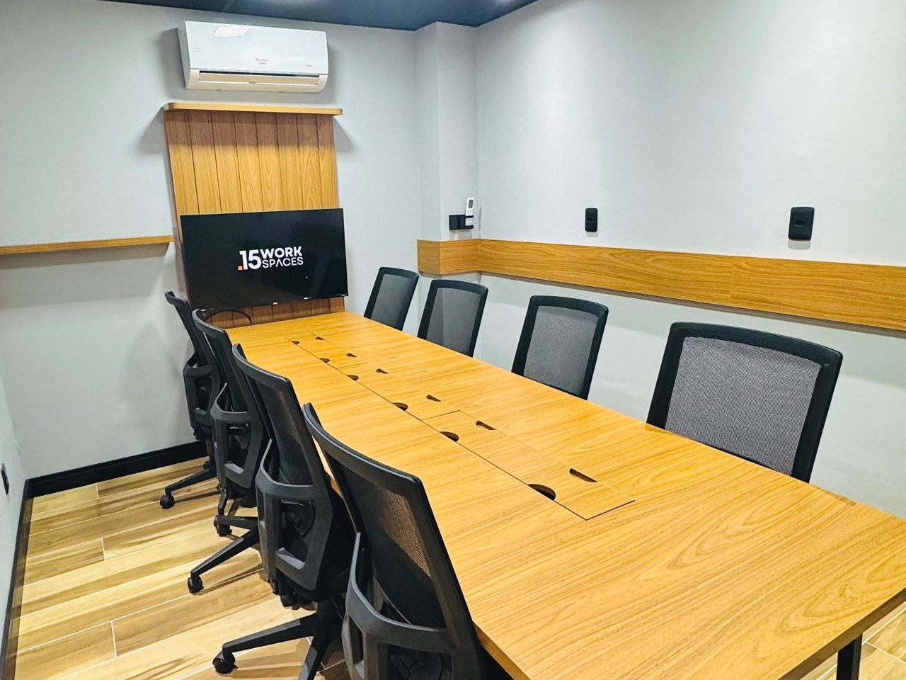 Foto da sala .15 RENASCENÇA: SALA JERICOACOARA — .15 Coworking Unidade Renascença (3/7)