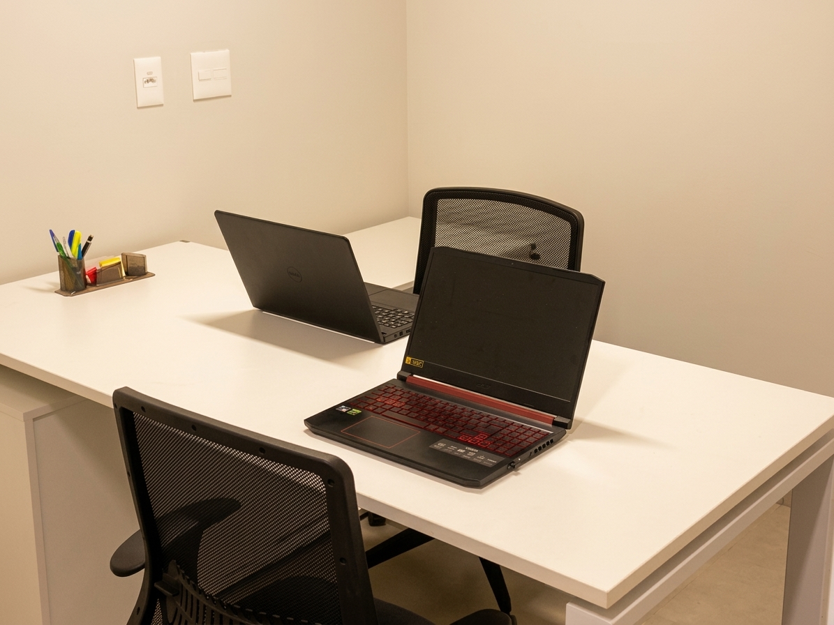 Foto de la sala Oficina privada para 2 puestos · 0 a 10 m² en Santa Mônica, Uberlândia (1/3)
