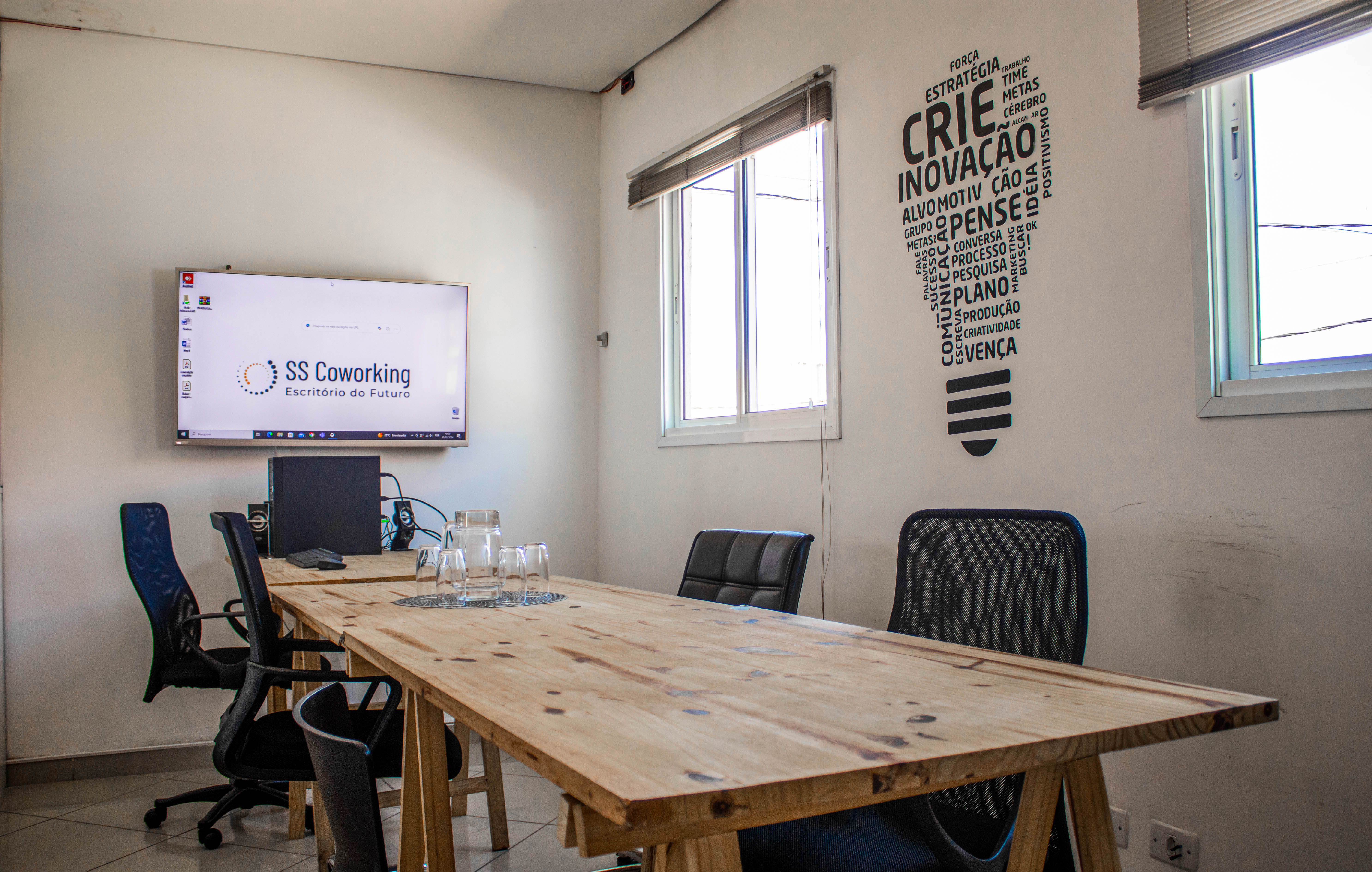 Foto da sala Sala de reunião - — SS Coworking (3/11)