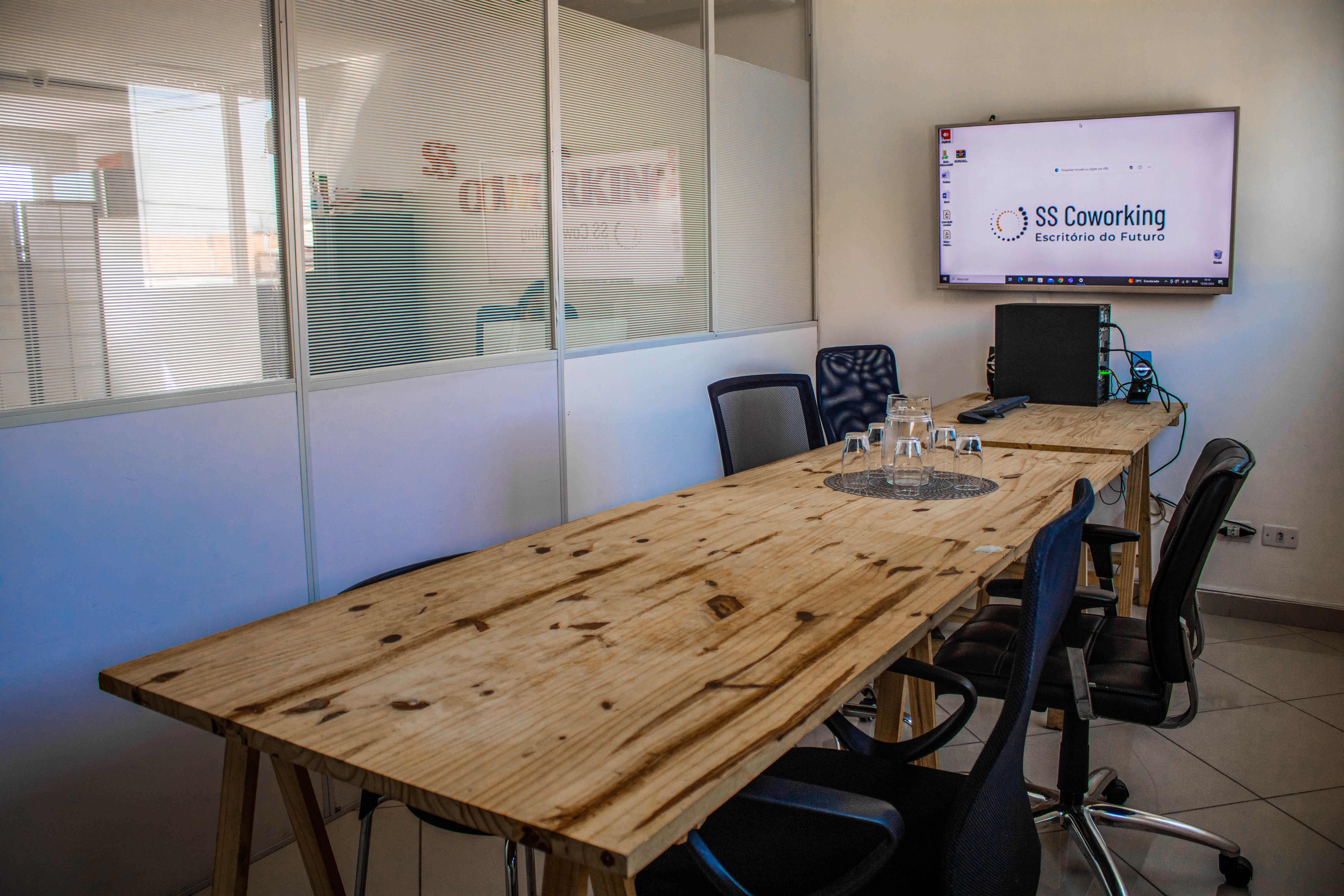 Foto da sala Sala de reunião - — SS Coworking (2/11)