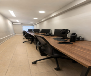 Foto de la sala Oficina privada para 3 puestos · 10 a 20 m² en Gonzaga, Santos (2/3)