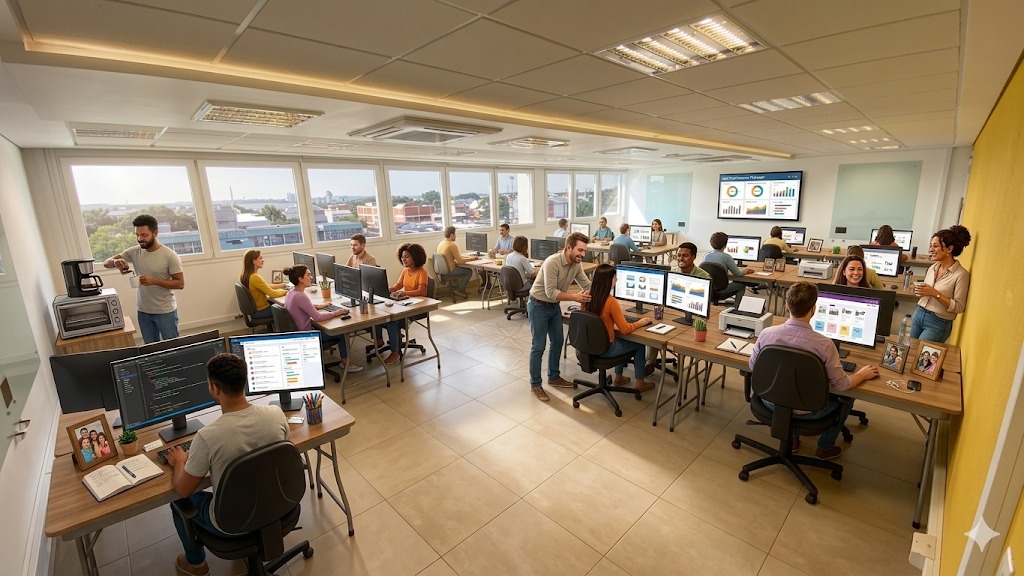 Photo of the room Private office for 24 seats · 80 to 90 m² in Santa Maria Goretti, Porto Alegre (4/4)