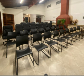 Foto de la sala EV - Salão Colmeia / Auditório — Jardim Office Coworking (2/12)