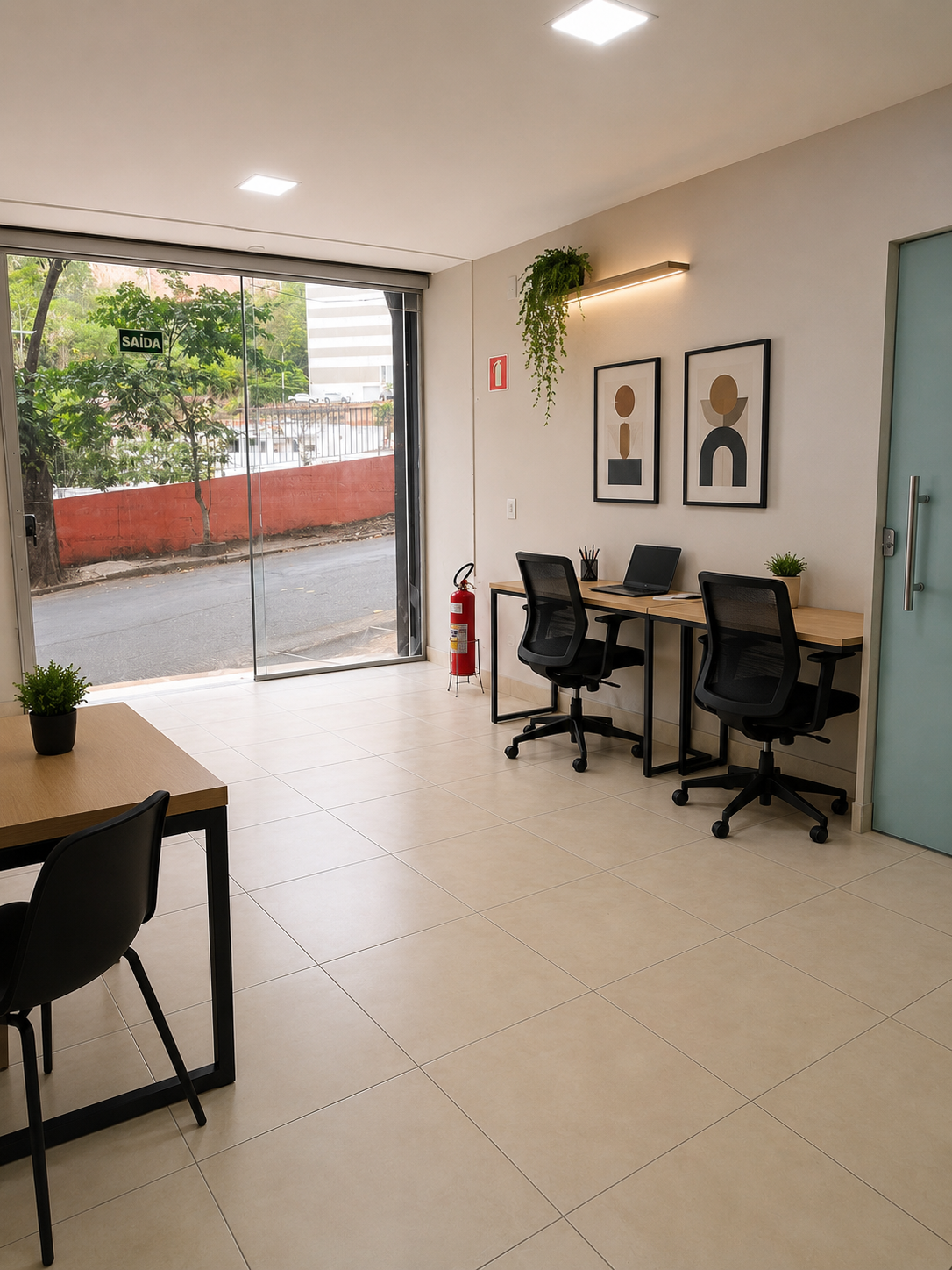 Foto da sala Escritório privativo para 5 posições · 30 a 40 m² em Doutor Gilberto Machado, Cachoeiro de Itapemirim (2/3)