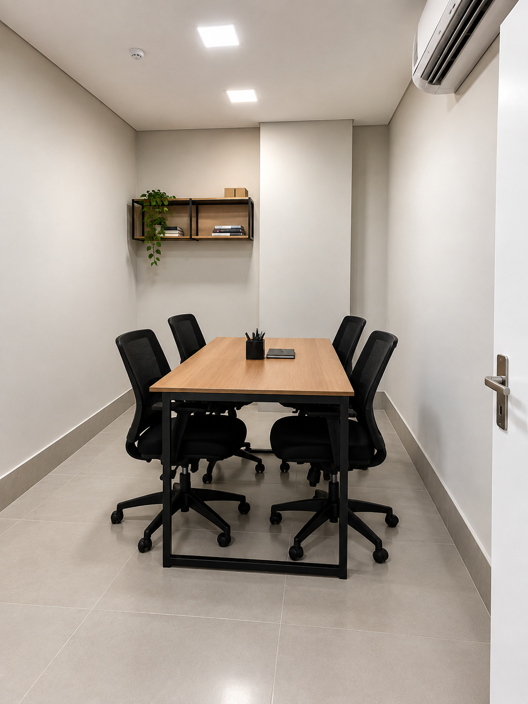 Foto de la sala Oficina privada para 4 puestos · 10 a 20 m² en Doutor Gilberto Machado, Cachoeiro de Itapemirim (1/3)
