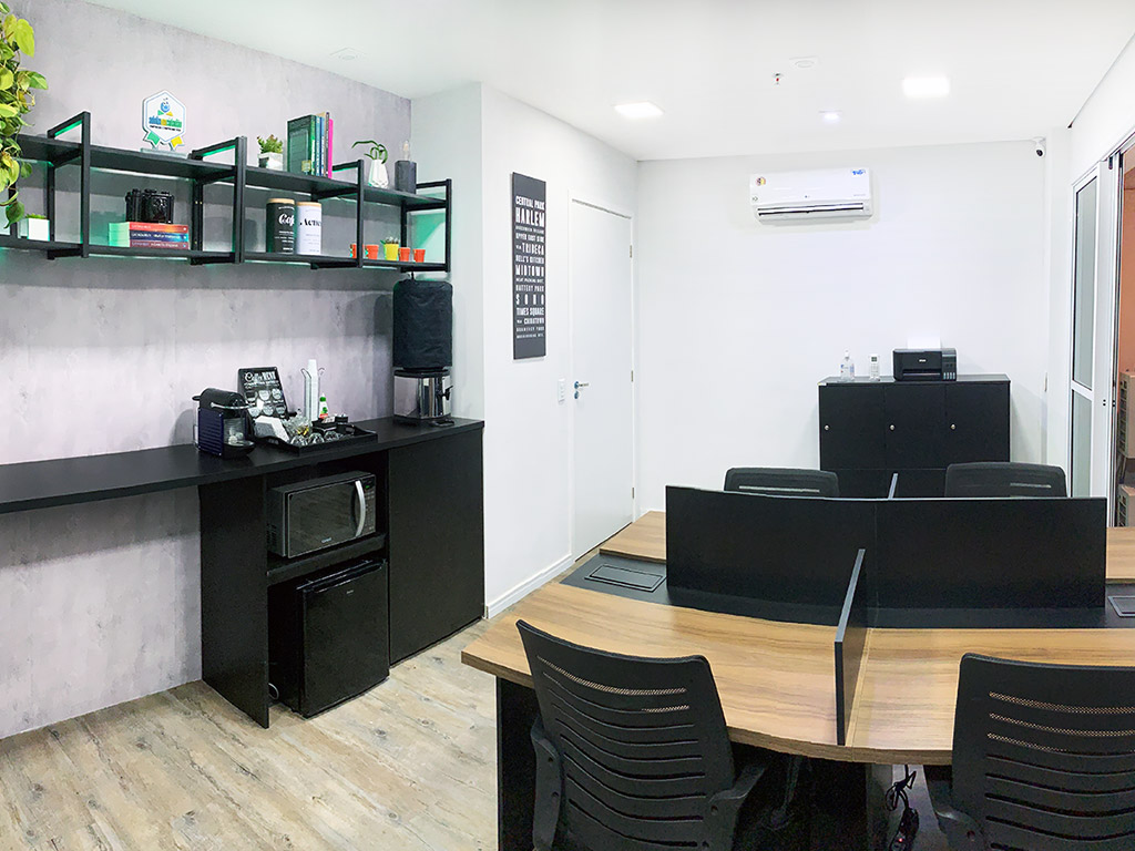 Foto da sala Escritório privativo para 8 posições · 30 a 40 m² em Campestre, Santo André (2/4)