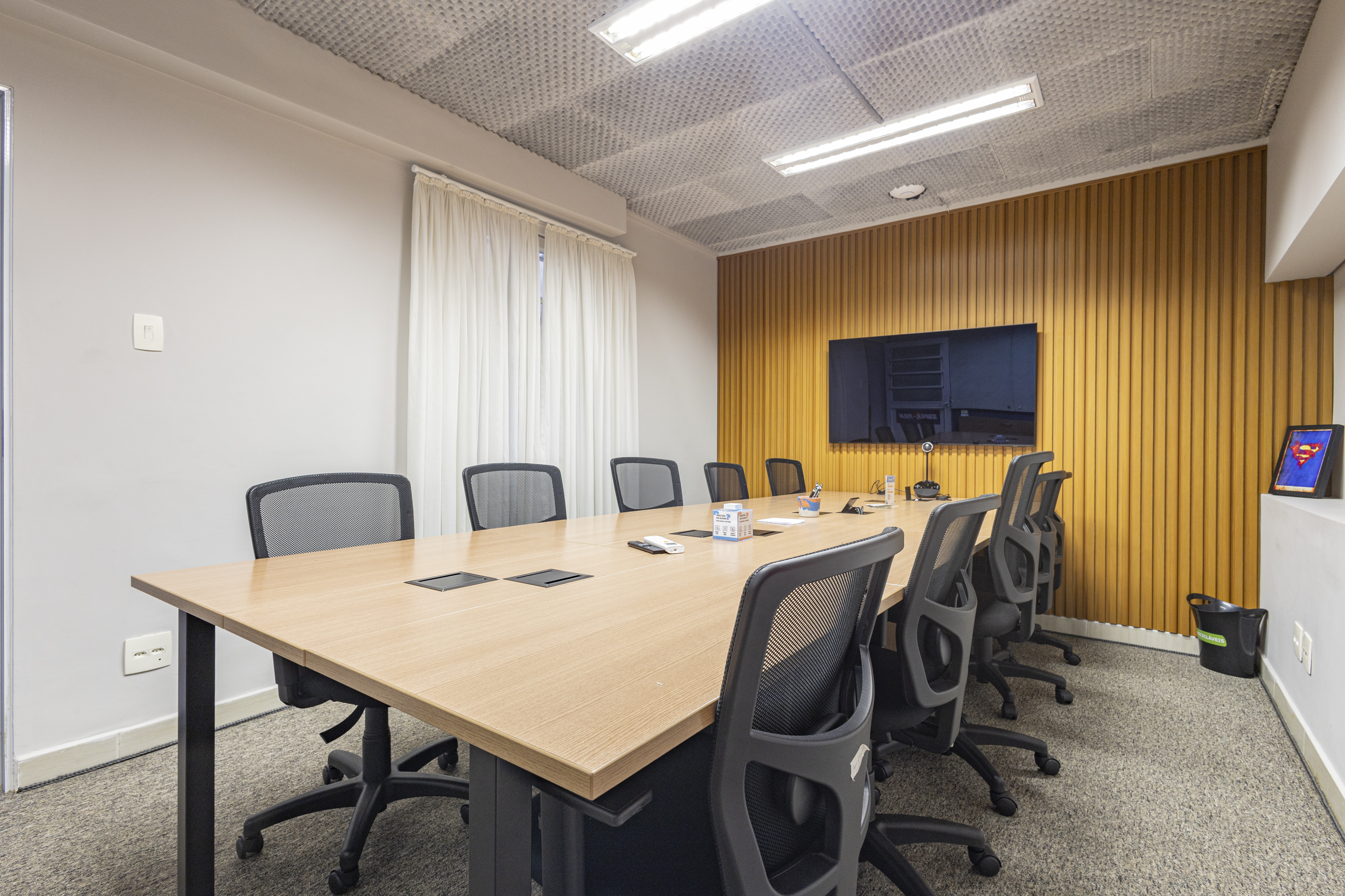 Foto de la sala Oficina privada para 8 puestos · 10 a 20 m² en Pinheiros, São Paulo (2/4)