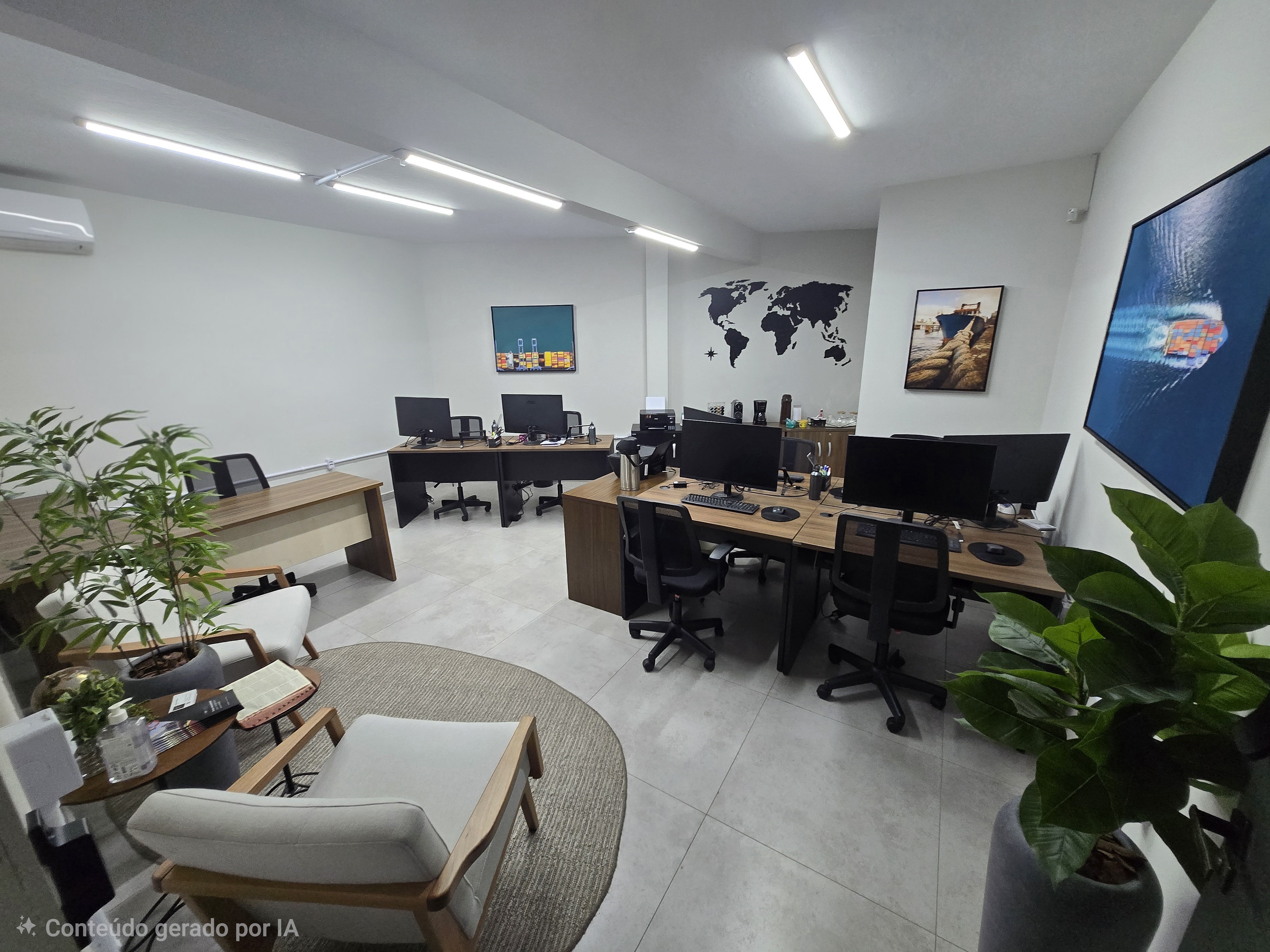 Foto de la sala Oficina privada para 12 puestos · 20 a 30 m² en São Judas, Itajaí (1/3)