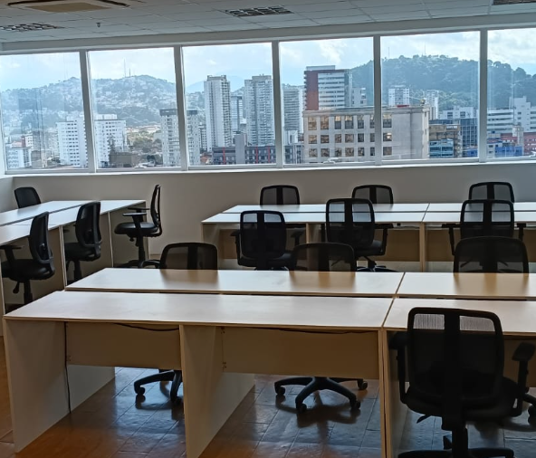 Foto da sala Escritório privativo para 22 posições · 60 a 70 m² em Aparecida, Santos (1/3)