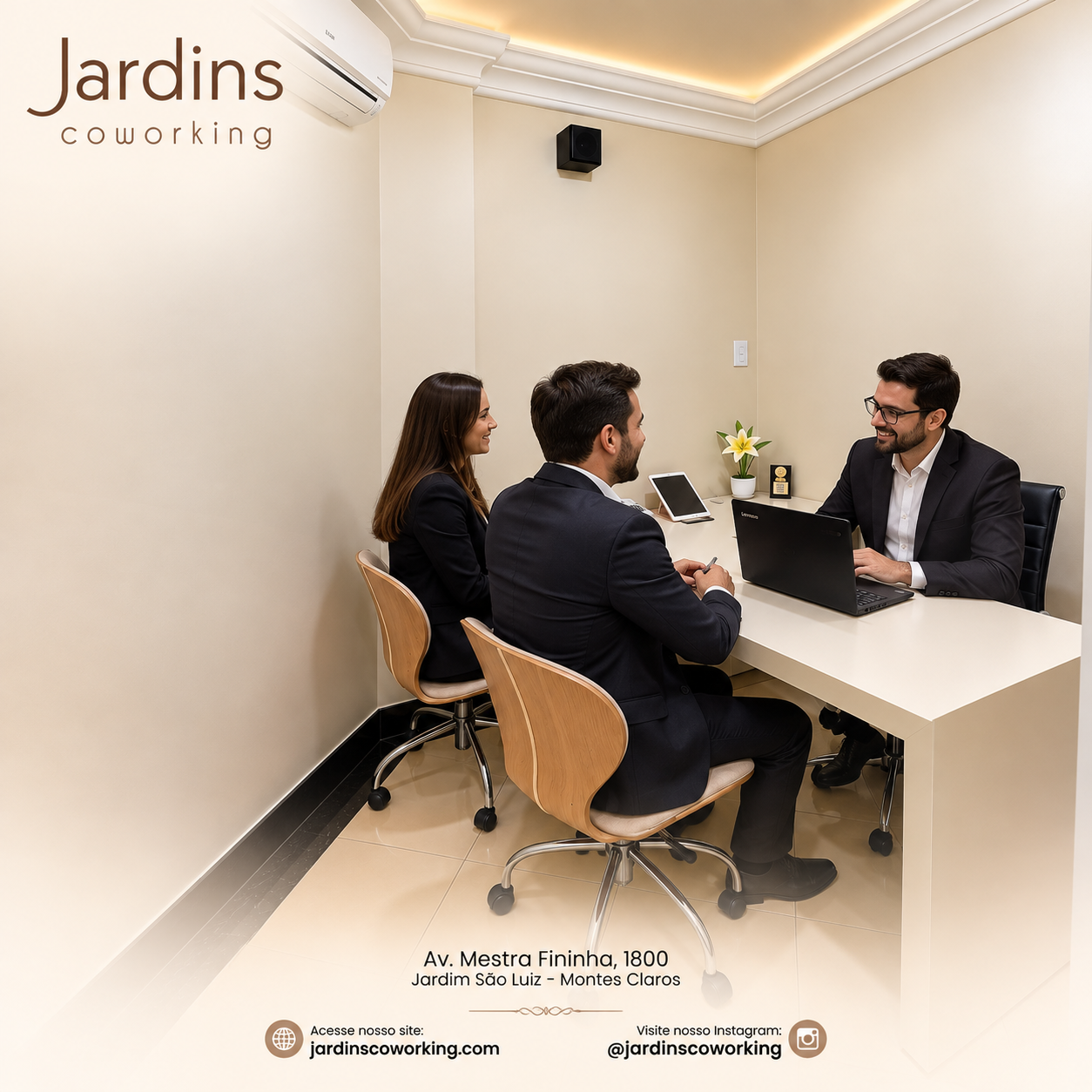 Foto da sala Escritório privativo para 1 posição · 10 a 20 m² em Jardim São Luiz, Montes Claros (2/3)