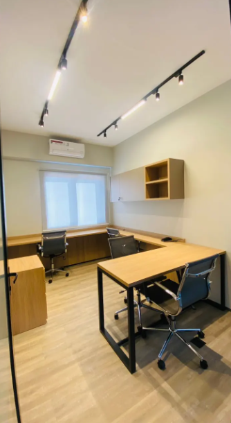 Foto de la sala Oficina privada para 12 puestos · 10 a 20 m² en Vila Redentora, São José do Rio Preto (2/3)