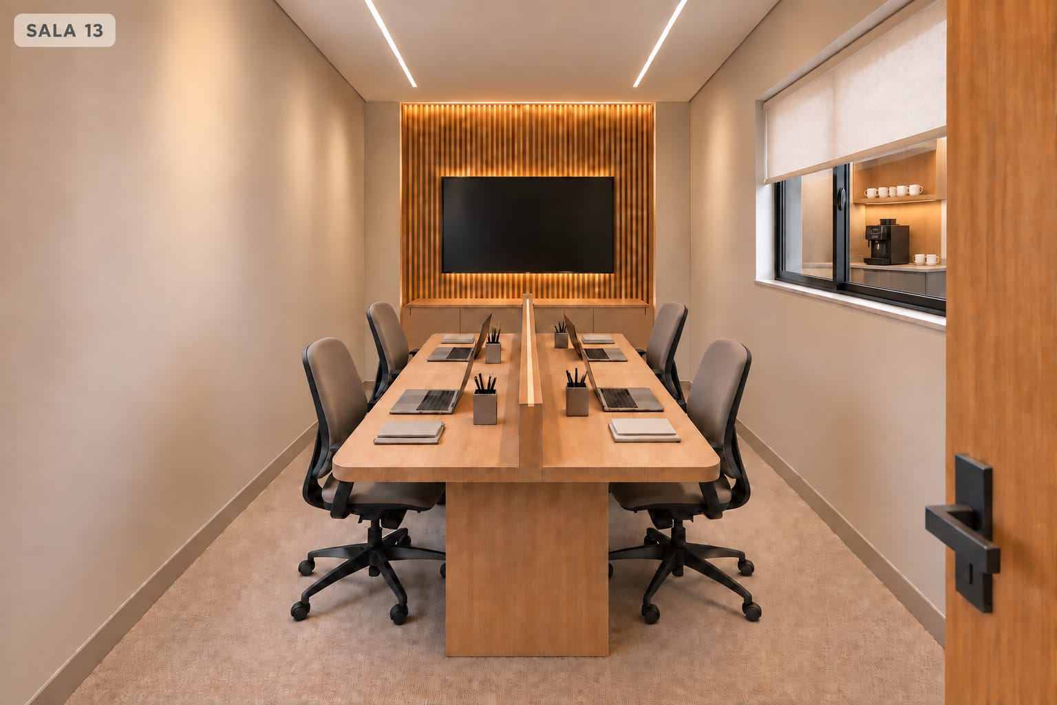 Foto da sala Escritório privativo para 4 posições · 0 a 10 m² em Vila Monumento, São Paulo (1/3)