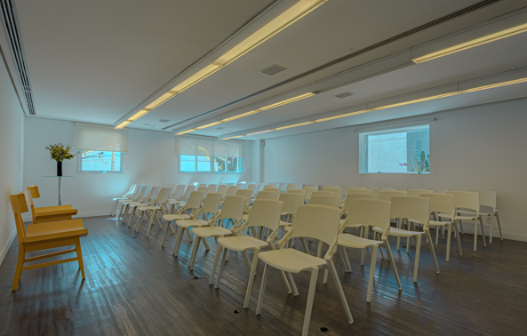 Foto da sala BUCC I AUDITÓRIO — BUCC WORKSPACES | ALTO DE PINHEIROS (2/10)