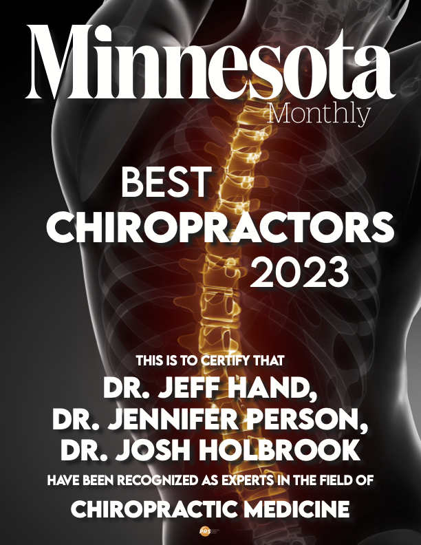 Minnesota Monthly Best Chiropractors Award