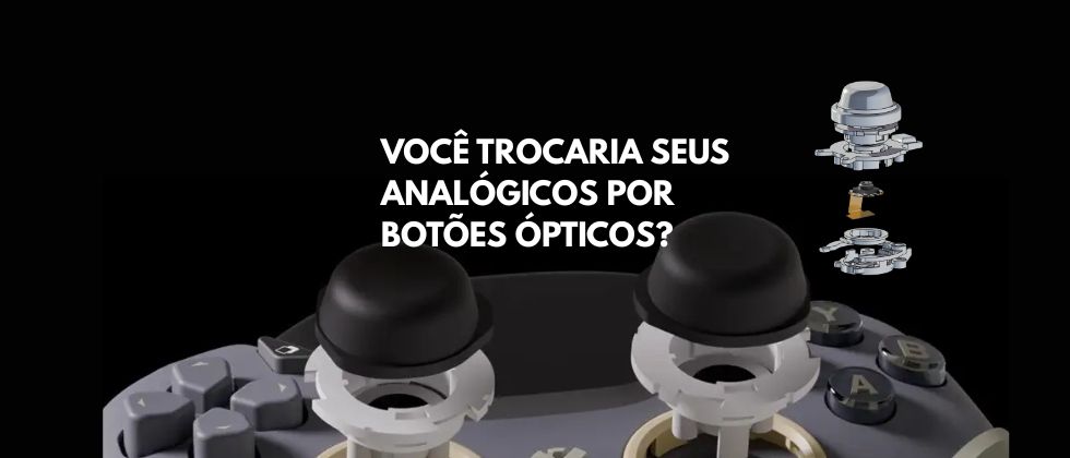 Bash, o novo controle da Axisray que terá botões ópticos em vez dos tradicionais analógicos
