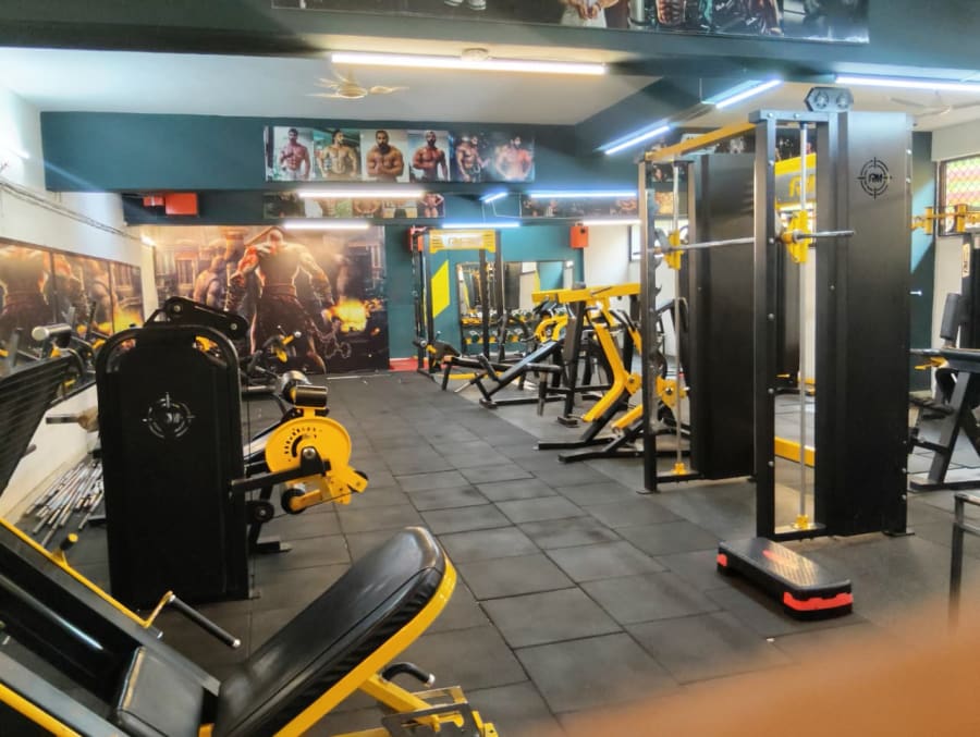 Bright panoramic view of Shree Health Club