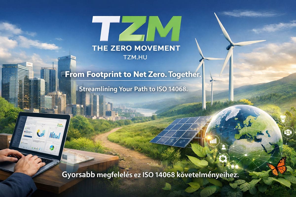 TZM - The Zero Movement platformja, amely vállalatoknak segít a karbonsemlegesség és ESG megfelelés elérésében
