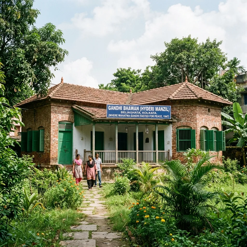 Gandhi Bhawan heritage ashram Beliaghata