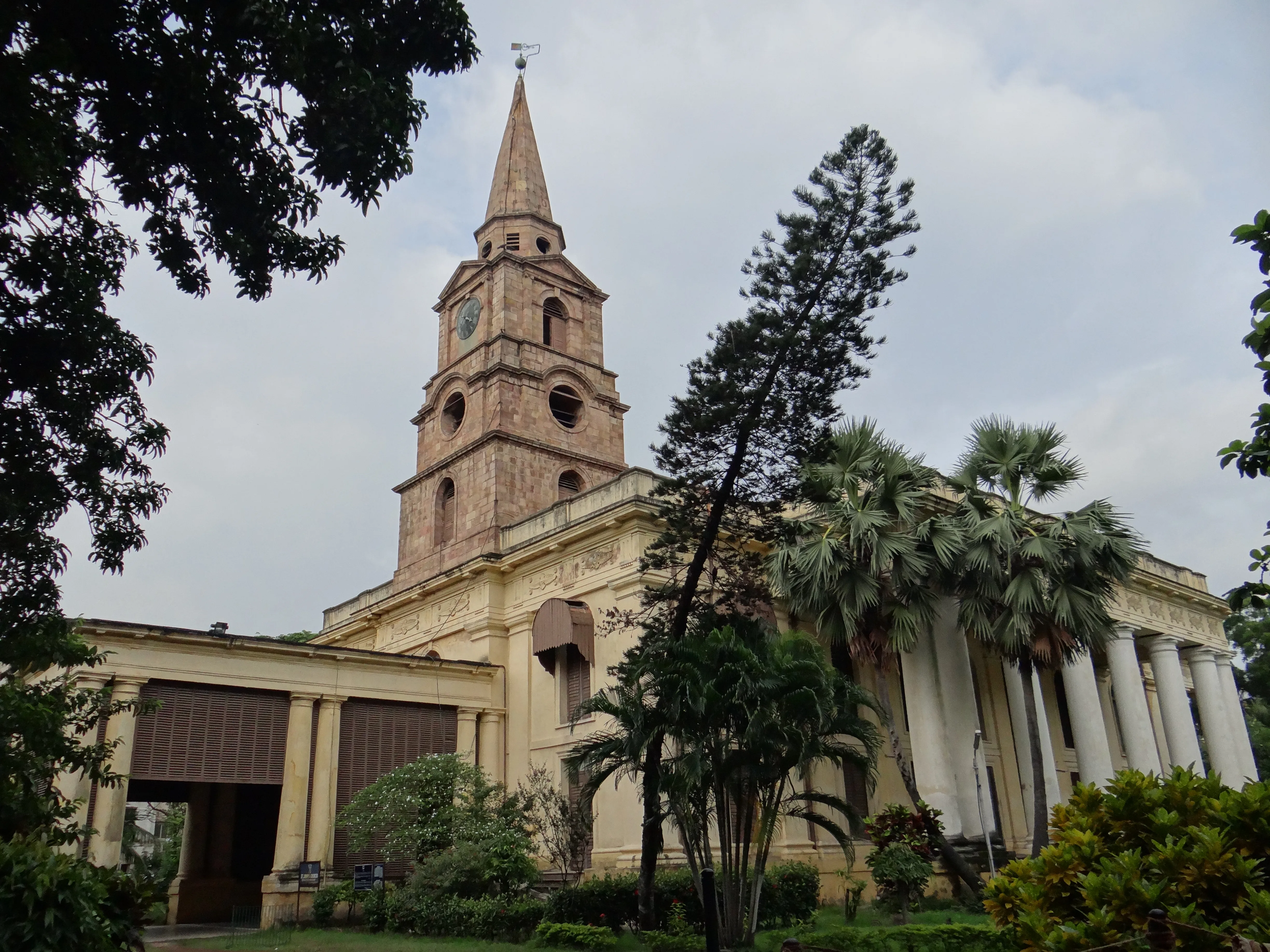 St. John's Church & Job Charnock Mausoleum landscape views