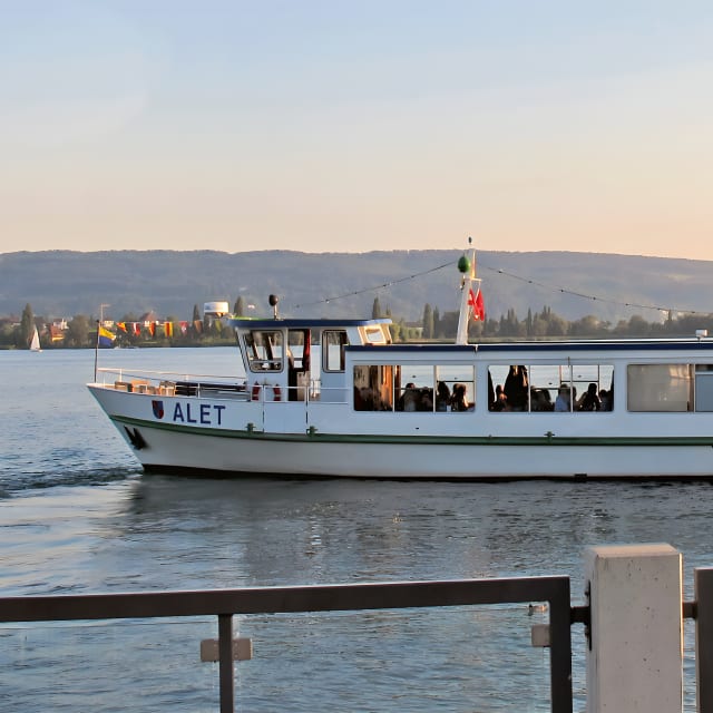 Abendrundfahrt auf dem See Allensbach