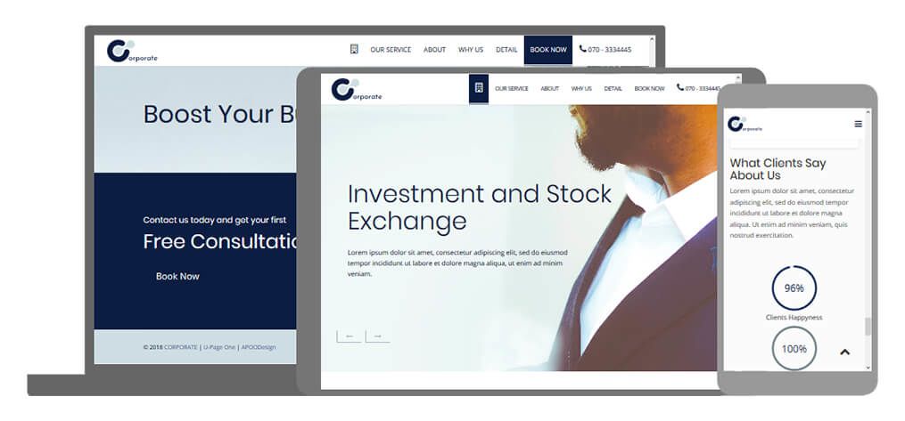 Law een U-Page One website
