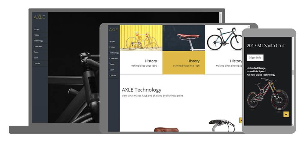 axle u-page one website