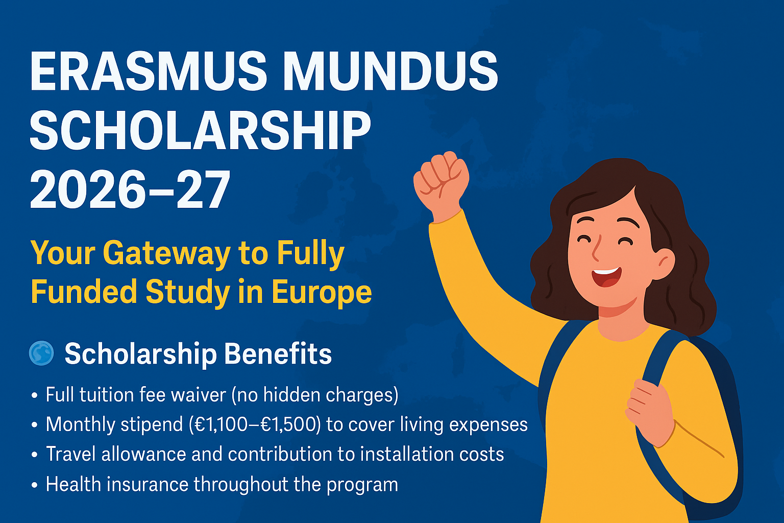 Erasmus Mundus Scholarship 2026–27: Your Gateway to Fully Funded Study in Europe