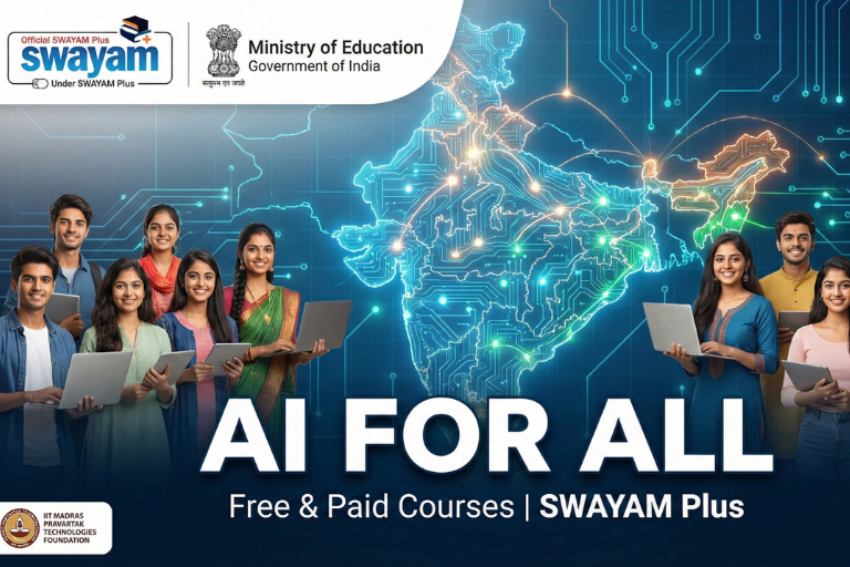 SWAYAM Plus: AI Courses Offered Under “AI For All”