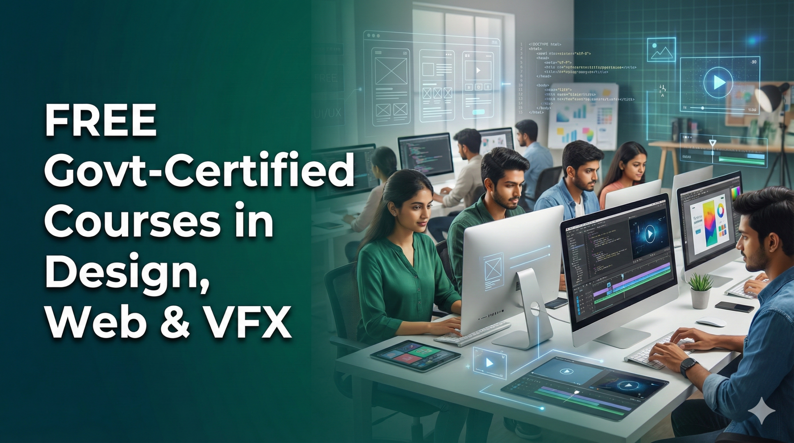 Free Government-Sponsored Design Courses with NSQF Level 4 Certification
