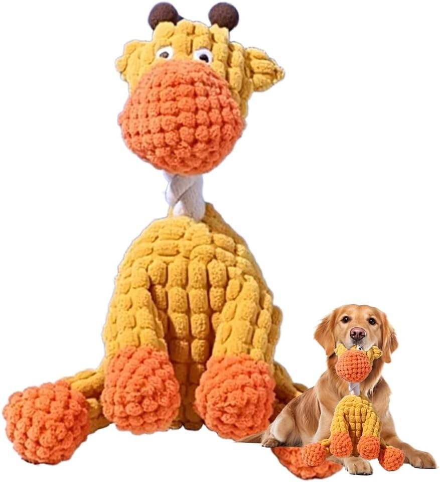Orange Wholesale Factory Polyester Interactive Luxury Small Animals Pet Dog cat Squeaky Toy