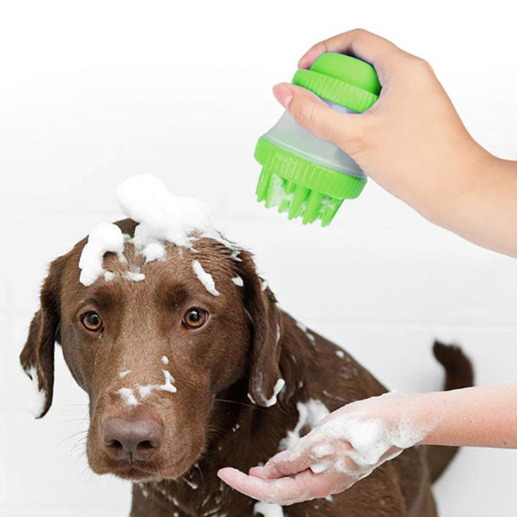 Pet Dog Cat Bath Brush Pet Bathing Comb Massage Cleaning Scrubber Pet Shower Sprayer Scrubber