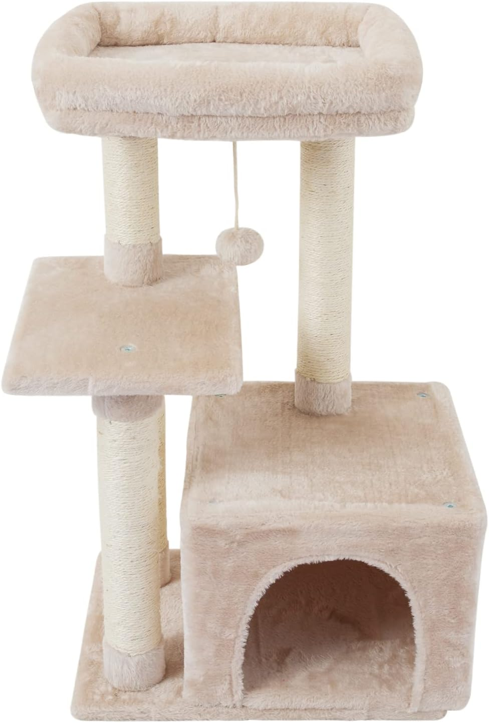Cute Cat Tree Kitten Cat Tower for Indoor Cat Condo Sisal Scratching Posts