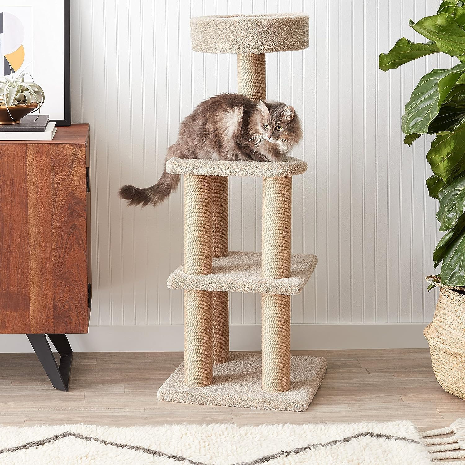 Cat Tree Tower - Multi-Level Climbing Activity Center for Indoor Cats