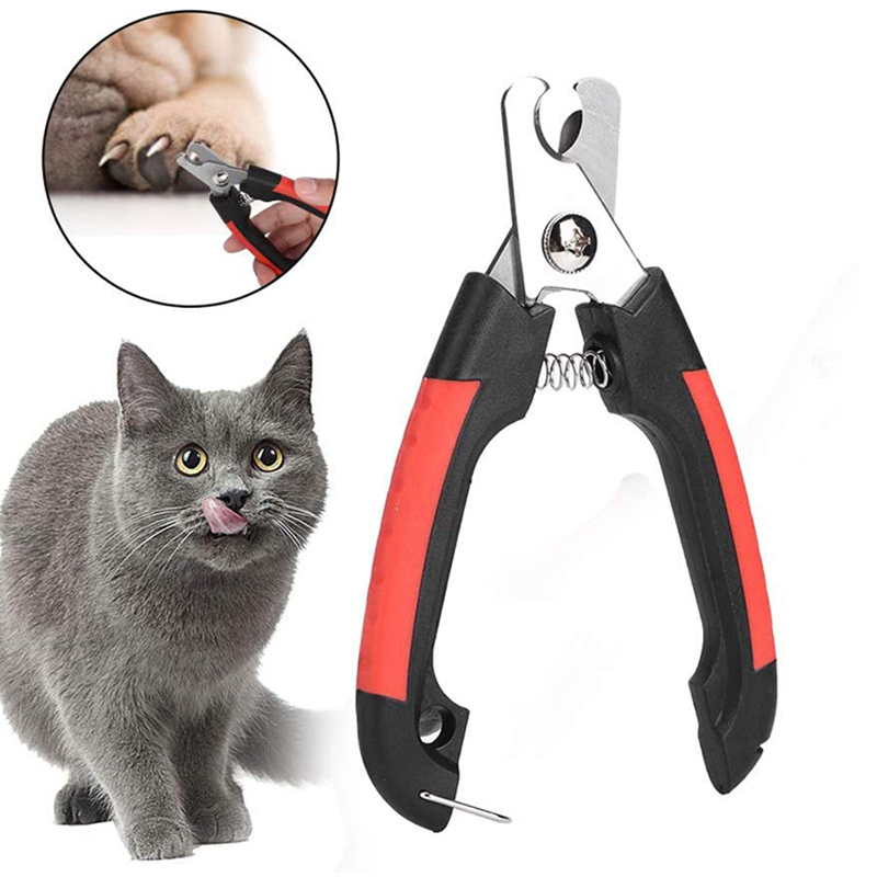 Dog Nail Clipper Stainless Steel Claw Cutter Pet Dog Nail Clippers and Trimmers with Safety Guard
