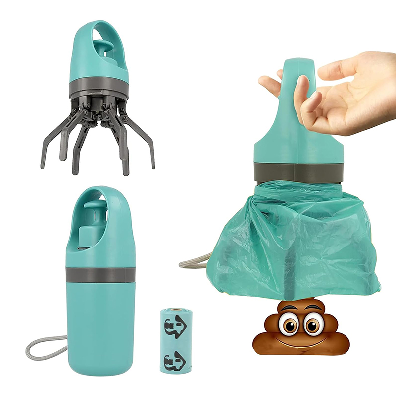 Dog Pooper Scooper, Portable No Touch Poop Scooper