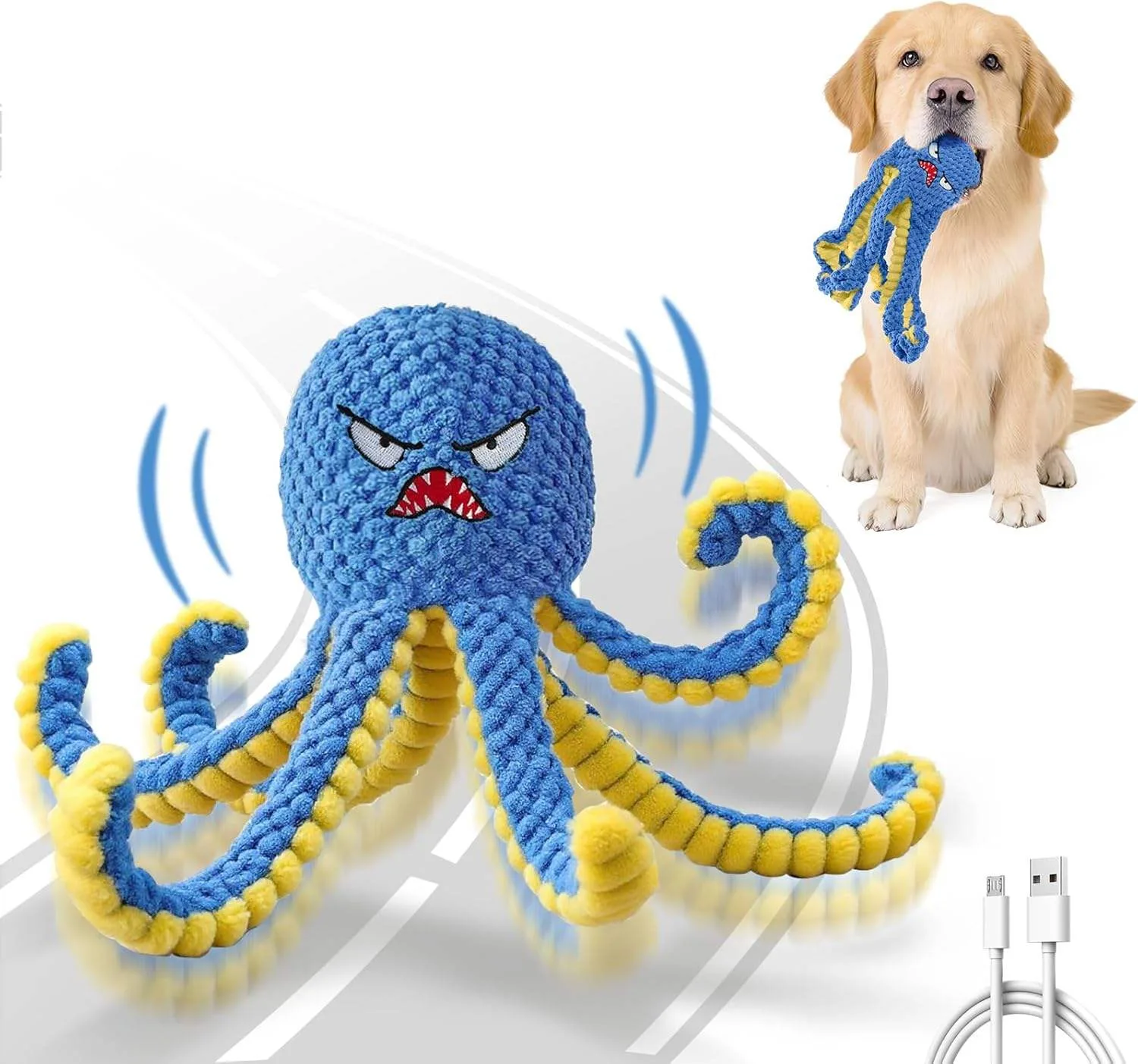 Polyester Custom Interactive Dog Squeaky Plush Chew Toys Luxury