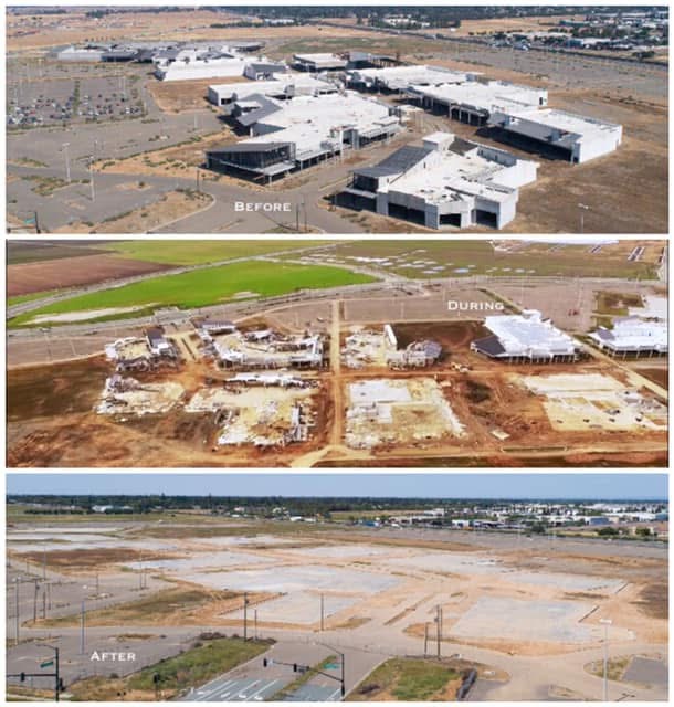 Site cleanup and haul-off