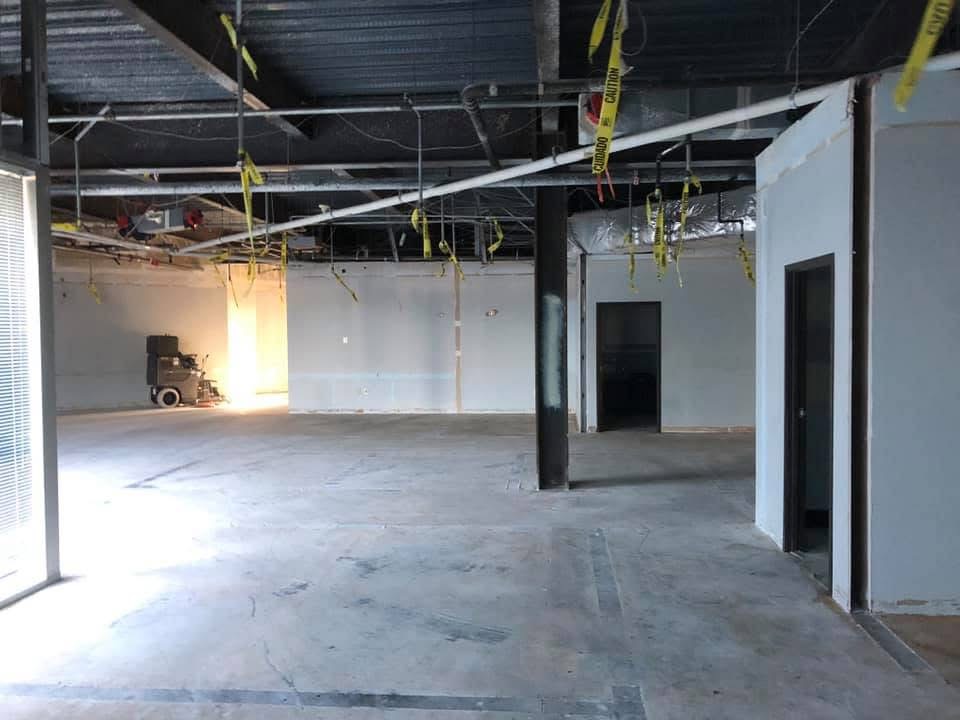 Tenant improvement and interior demolition