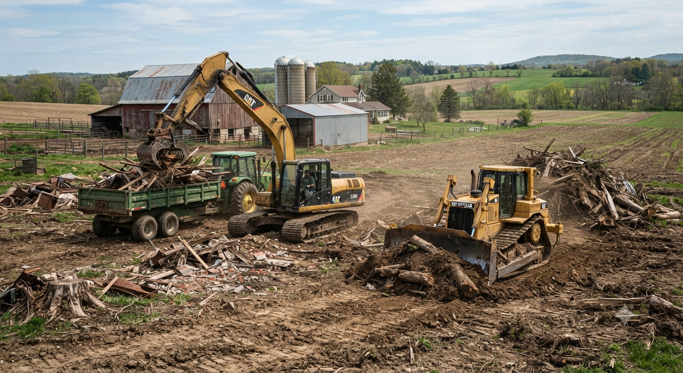 Farm cleanup