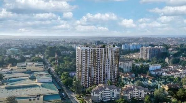 Residential compound in Lavington, Nairobi
