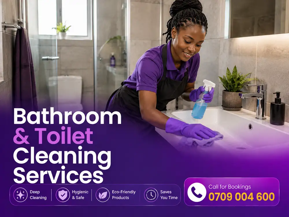 Bathroom and toilet deep-care service in Nairobi by Cleaner-Kenya