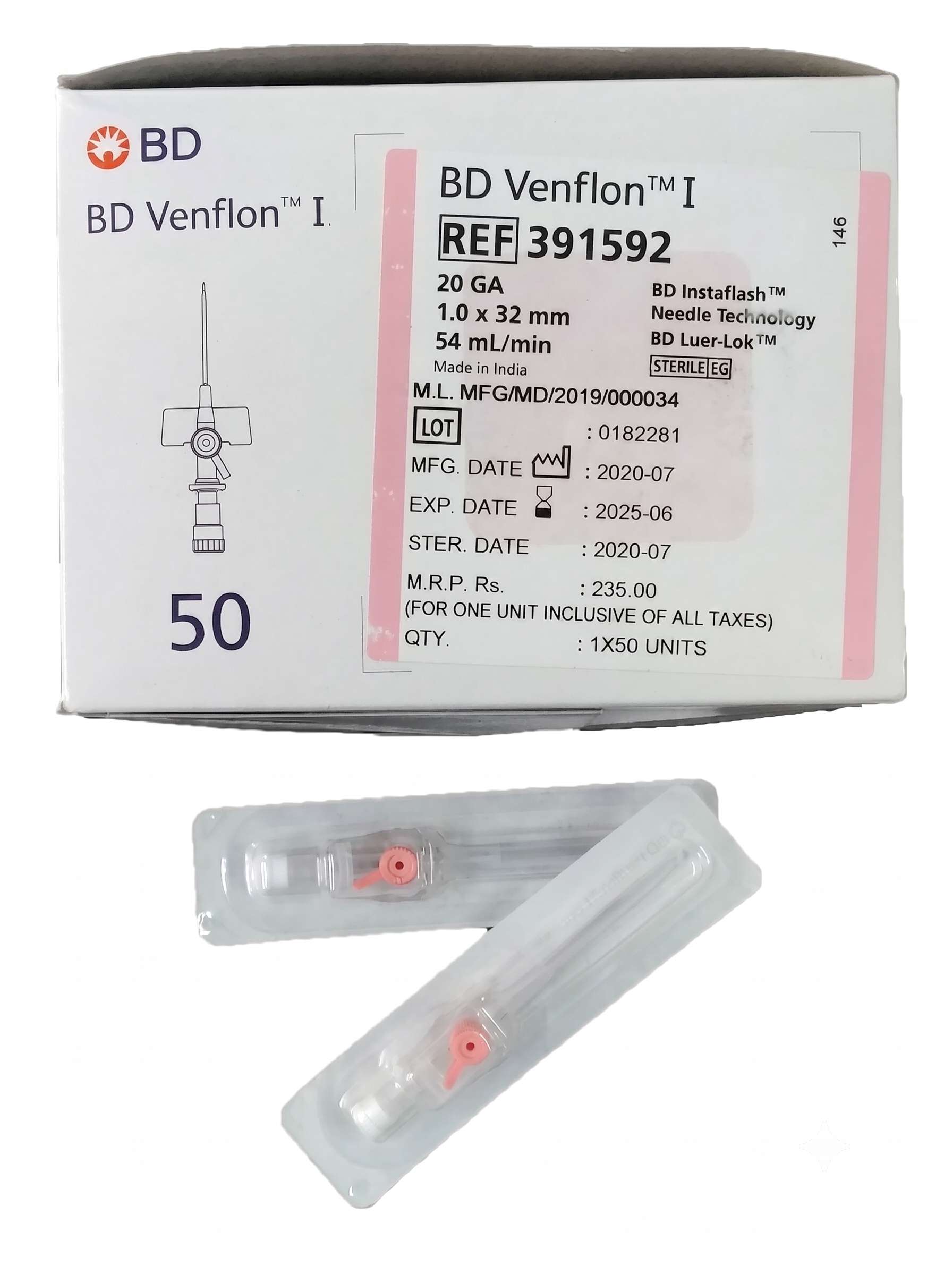 Vein Flow 20G (BD)
